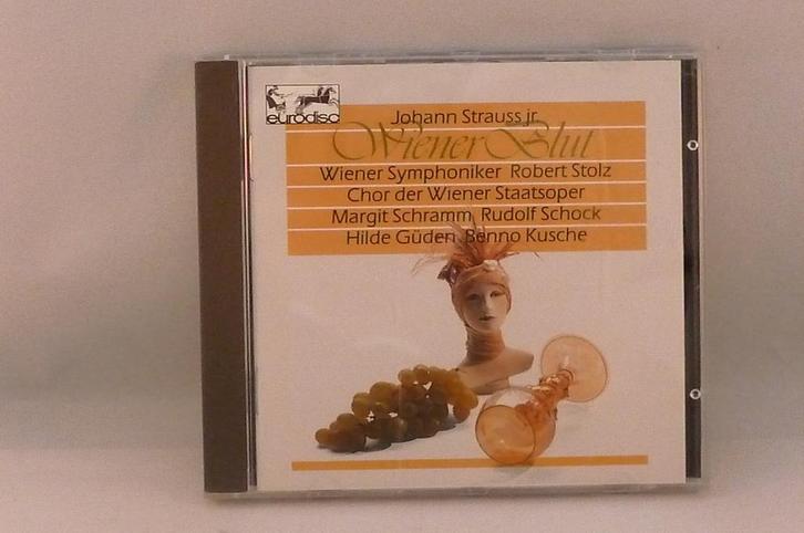 Johann Strauss jr. - Wiener Blut (eurodisc), Cd's en Dvd's, Cd's | Klassiek, Zo goed als nieuw, Verzenden