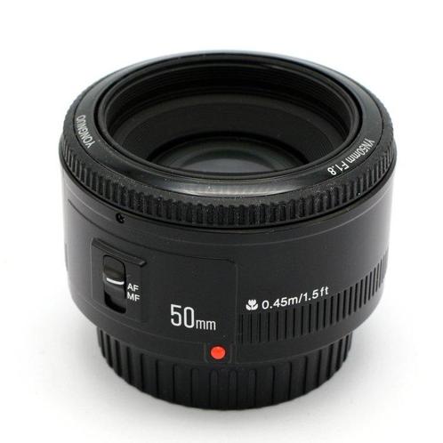 Yongnuo YN50mm f/1.8 voor Canon EOS EF #SUPERBRIGHT LENS, Audio, Tv en Foto, Fotocamera's Digitaal
