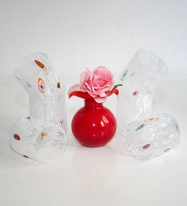 Atelier Iskra - Maryana Iskra - Drinkset (7) - Muranoglas -, Antiek en Kunst, Antiek | Glas en Kristal