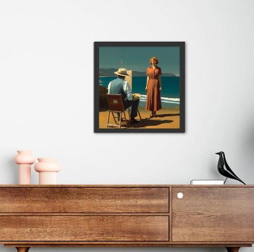 Le Yack (1972) - Under the Artist’s Gaze - Hand signed, Antiek en Kunst, Kunst | Designobjecten
