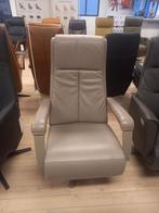 RELAXFAUTEUIL MET 3 MOTOREN, Nieuw, Leer, 75 tot 100 cm, 50 tot 75 cm