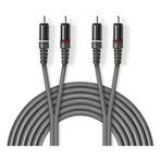 Tulp kabel | M  M | Nedis | 5 meter (Stereo, 100% koper), Verzenden, Nieuw