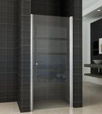 Nisdeur Wiesbaden met profiel 90 x 200 cm 8mm NANO coating, Doe-het-zelf en Verbouw, Ophalen of Verzenden, Nieuw, Chroom, Bad