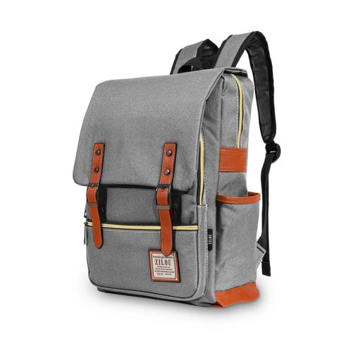 ZILOU Laptop Rugzak - 28L - 15.6 inch - Grijs [TIP!], Sieraden, Tassen en Uiterlijk, Tassen | Rugtassen, 30 tot 45 cm, 40 cm of meer