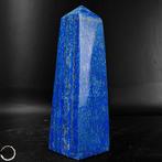 Natuurlijke koningsblauwe lapis lazuli Obelisk- 341.14 g