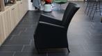 Fauteuil Montis Windy  zwart met zwarte, Ophalen of Verzenden, Zo goed als nieuw, 50 tot 75 cm, Leer