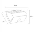 Solar LED wandlamp Beam met bewegingssensor - Warm Wit, Kunststof, Verzenden, Minder dan 50 watt, Overige typen