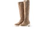 Manfield Laarzen in maat 41 Beige | 10% extra korting, Hoge laarzen, Verzenden, Beige, Zo goed als nieuw
