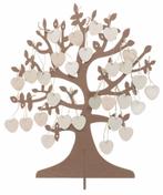 Houten letterbord Bride & Groom, Verzenden, Nieuw, Versiering, Geboorte of Huwelijk