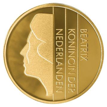 Gouden Gulden 2001 zonder randschrift beschikbaar voor biedingen