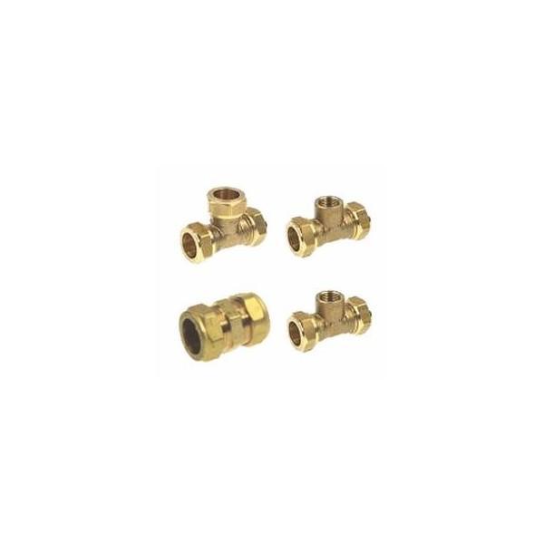 Koppelingen pakket 22mm, Doe-het-zelf en Verbouw, Verwarming en Radiatoren, Verzenden