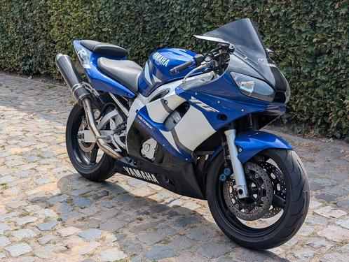 Yamaha R6 Blauw 2002 YZF, Motoren, Motoren | Yamaha, Super Sport, 4 cilinders, meer dan 35 kW, Ophalen