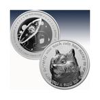 Wereld. Silver medal ND Dogecoin Krypto, 1 Oz (.999) (Zonder