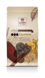 Callebaut Chocolade Callets Puur Équateur (76%) 1kg, Verzenden, Nieuw