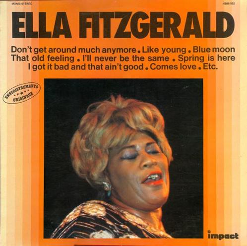 LP gebruikt - Ella Fitzgerald - Ella Fitzgerald, Cd's en Dvd's, Vinyl | Jazz en Blues, Zo goed als nieuw, Verzenden