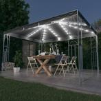 vidaXL Prieel met LED-lichtslinger 400x300 cm, Verzenden, Nieuw