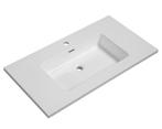 Badplaats Wastafel Angela 90 x 48 cm - Wit - Wasbak, Verzenden, Nieuw