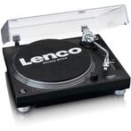 Lenco L-3809 Black direct-drive draaitafel met USB/PC encodi, Nieuw, Verzenden