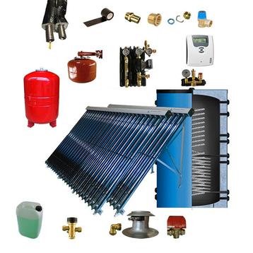 CV verwarming en tapwater zonneboiler 400L+ 2x Prisma Pro 24 beschikbaar voor biedingen