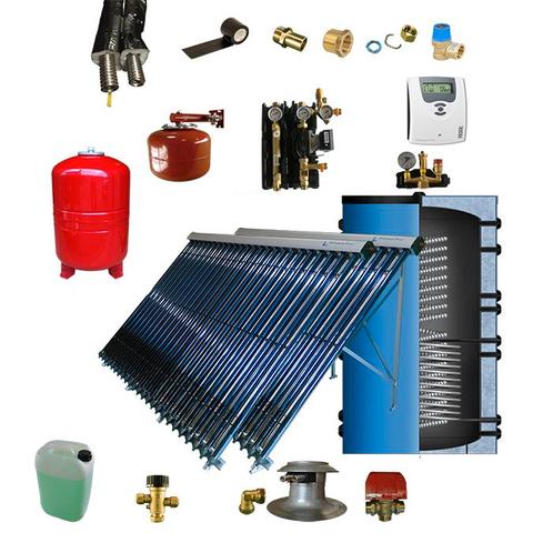 CV verwarming en tapwater zonneboiler 400L+ 2x Prisma Pro 24, Doe-het-zelf en Verbouw, Geisers en Boilers, Verzenden