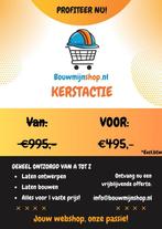 Webshop laten bouwen of onderhouden? Nu 50% korting!, Webdesign