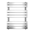 Designradiator Ella 80x60cm chroom 468W zij aansluiting, Verzenden, Nieuw