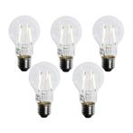 Set van 5 E27 LED lamp A60 lux sensor 2,5W 250 lm 2700K, Huis en Inrichting, Lampen | Losse lampen, Nieuw