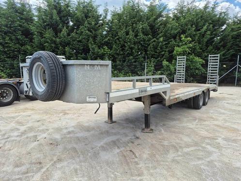 Veldhuizen P47-2 9,7 tons luchtgeveerde semi-dieplader, Auto diversen, Aanhangers en Bagagewagens, Gebruikt, Ophalen
