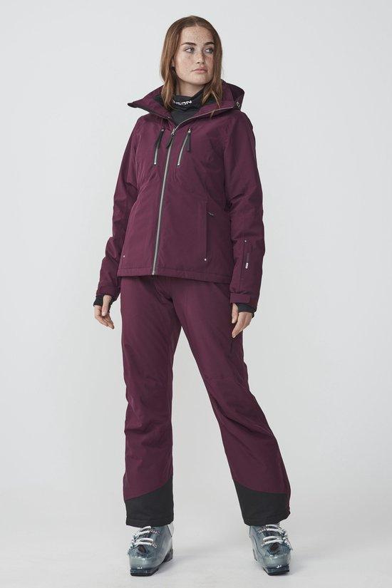 Tenson Ellie Dames Ski jas - Maat 36 - Wijnrood, Kleding | Dames, Jassen | Winter, Verzenden