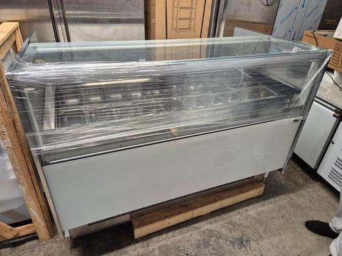 ORION schepijsvitrine in veiling ijssalon, Zakelijke goederen, Horeca | Keukenapparatuur, Gebruikt, Koelen en Vriezen