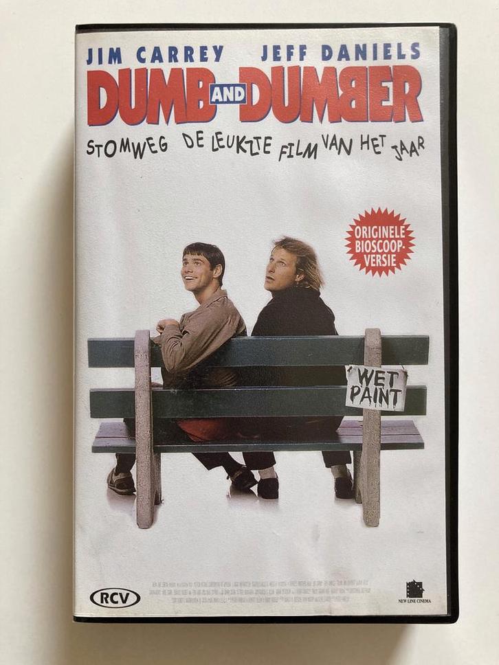 DUMB AND DUMBER (IN SEAL) (VHS), Cd's en Dvd's, VHS | Film, Gebruikt, Verzenden