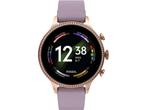 Fossil Gen 6 Smartwatch FTW6080 Dames 42 mm - Lila, Verzenden, Zo goed als nieuw