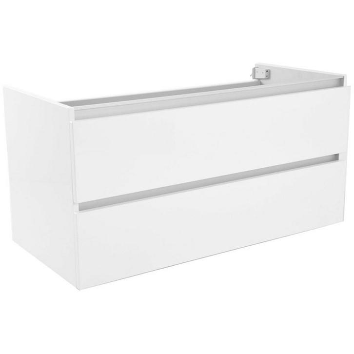 Wiesbaden Vision Onderkast Met 2 Laden - 100x46cm - Glans, Huis en Inrichting, Badkamer | Badkamermeubels, Nieuw, Ophalen of Verzenden