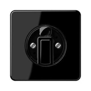 Jung CD500 afdekking voor draaischakelaar zwart - CD1541SW, Doe-het-zelf en Verbouw, Elektra en Kabels, Stopcontact, Nieuw