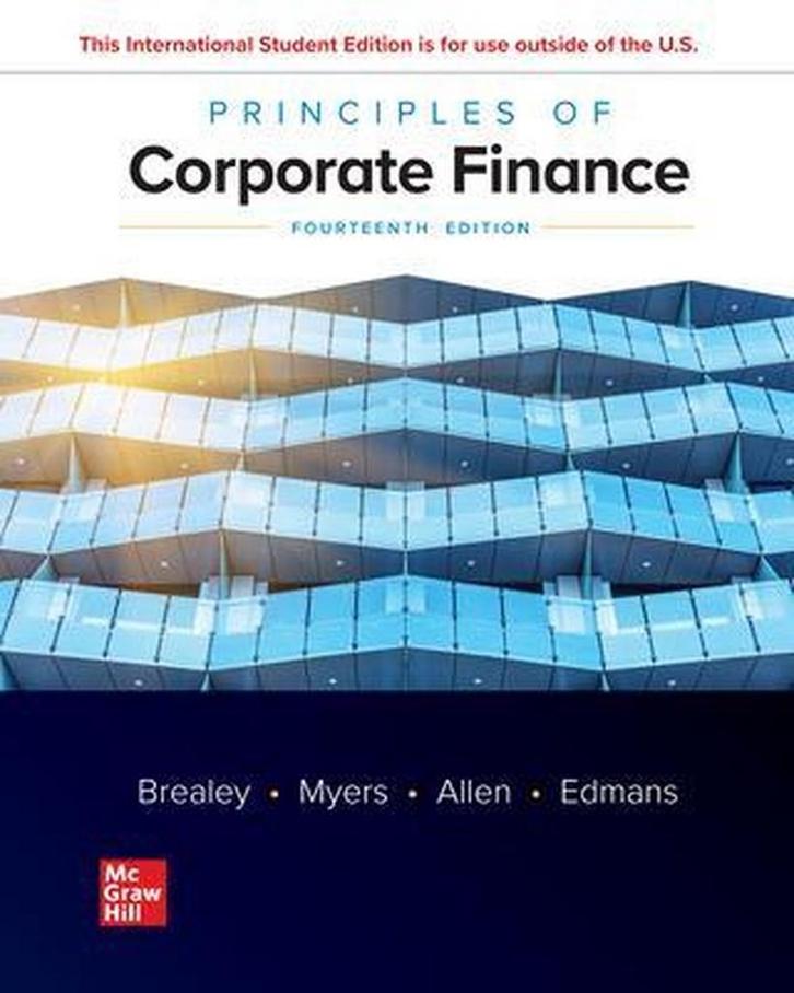9781265074159 Principles of Corporate Finance | Tweedehands, Boeken, Schoolboeken, Zo goed als nieuw, Verzenden