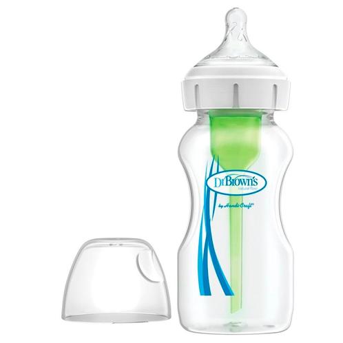 Dr. Browns Options+ 1+M Antikoliekfles met Brede Hals, Kinderen en Baby's, Babyvoeding en Toebehoren, Nieuw, Verzenden