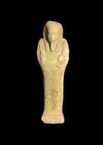 Oude Egypte, late periode Faience Shabti, Antiek en Kunst