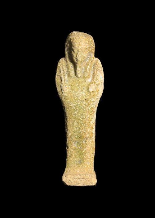 Oude Egypte, late periode Faience Shabti, Antiek en Kunst, Antiek | Overige Antiek