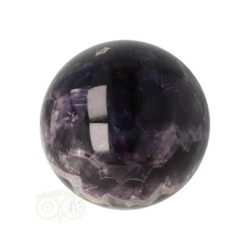 Chevron Amethist bol Nr 19 - Ø 5.69 cm - 255 gram beschikbaar voor biedingen