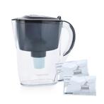 Tupperware Waterfilterkan + 2 navullingen, Huis en Inrichting, Keuken | Tupperware, Ophalen of Verzenden, Nieuw, Blauw