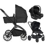 BabyGo Harmony Black 3-in-1 Kinderwagen incl. i-Size, Verzenden, Nieuw