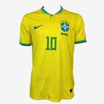 Neymar Jr Signed Brazil Football Shirt - 2022 Home, Ophalen of Verzenden, Nieuw