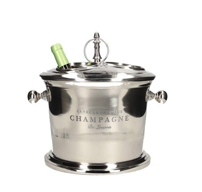 Champagne koeler - Staal, Antiek en Kunst, Kunst | Designobjecten