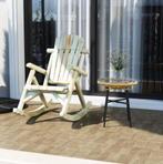Houten tuinschommelstoel – fauteuil met hoge rugleuning, Tuin en Terras, Verzenden, Nieuw