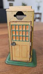 Unknown - Speelgoed Vintage Tin Ticket Booth with Dutch text