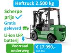 EP | Elektrische Heftruck | “Be Green Edition” | 2.500 kg, Heftruck, Elektrisch, 2000 tot 3000 kg, Verzenden
