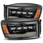 AlphaRex 06-08 Ram 1500HD NOVA LED Proj Headlights Plank, Ophalen of Verzenden, Nieuw