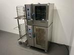 Mobiele dubbele combisteamer | Rational, Ophalen of Verzenden, Gebruikt, Ovens, Magnetrons en Steamers