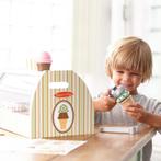 Melissa &amp; Doug Houten ijscorner Scheppen en serveren -, Ophalen of Verzenden, Zo goed als nieuw