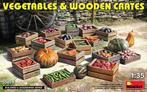 Miniart - 1/35 Vegetables En Wooden Crates (10/21) *min35629, Nieuw, Overige merken, Analoog, Gelijkstroom of Wisselstroom